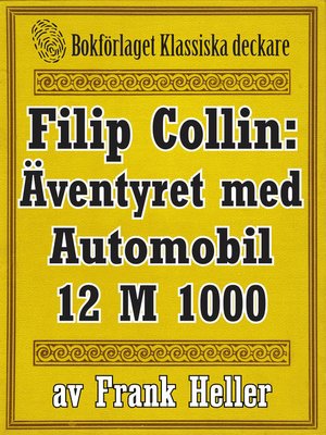 cover image of Filip Collin: Automobilen 12 M 1000